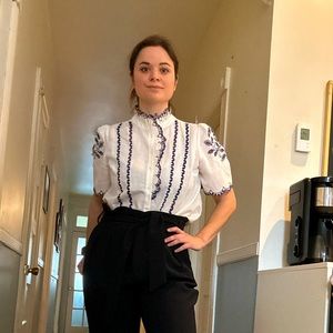 Sézane Dahlia Blouse, size M/8 - brand new!